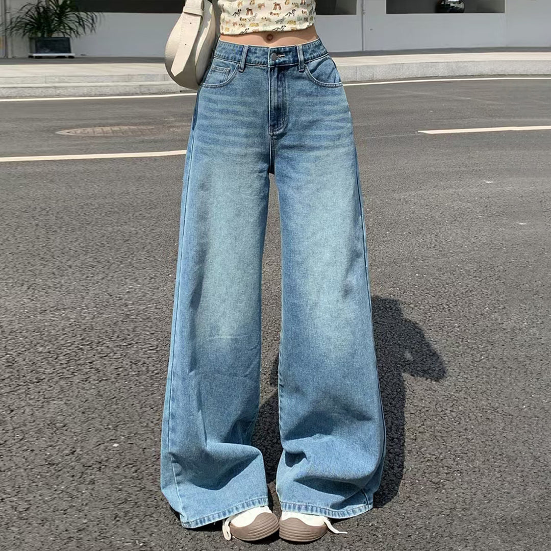 Women Extra Wide High-Waist Palazzo Jeans made of Denim Mune Fashion