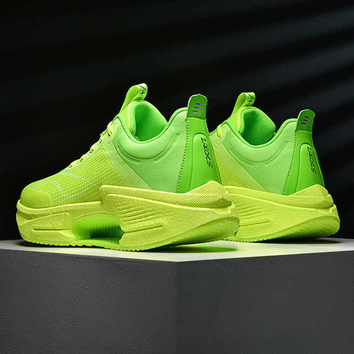 Unisex breathable mesh runners with grid structure, stabilizing midsole and split stabilizer Mune Fashion