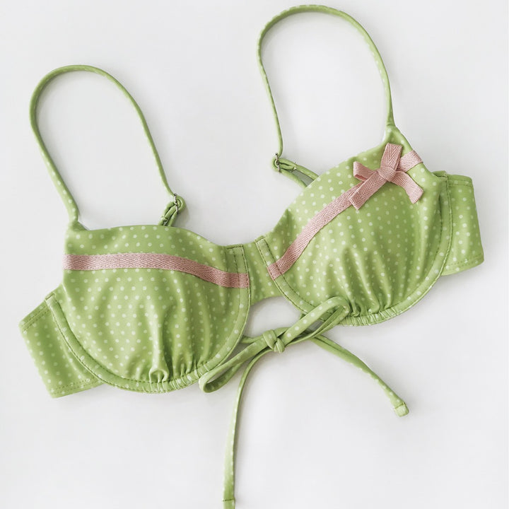 Ladies polka dot bikini with playful design Mune Fashion