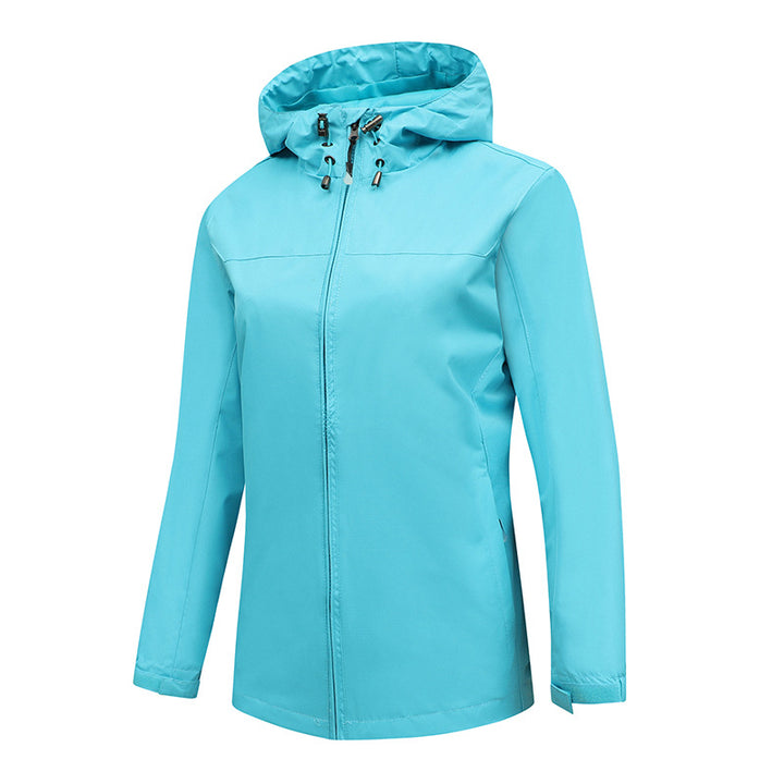 Men's ultralight packable rain jacket with adjustable hood and elastic cuffs Mune Fashion