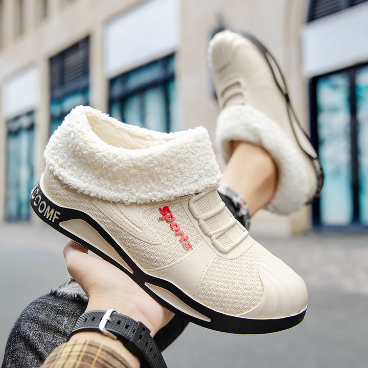 Men's Breathable Slip-On Casual Sneakers with Reinforced Toe Protection Mune Fashion