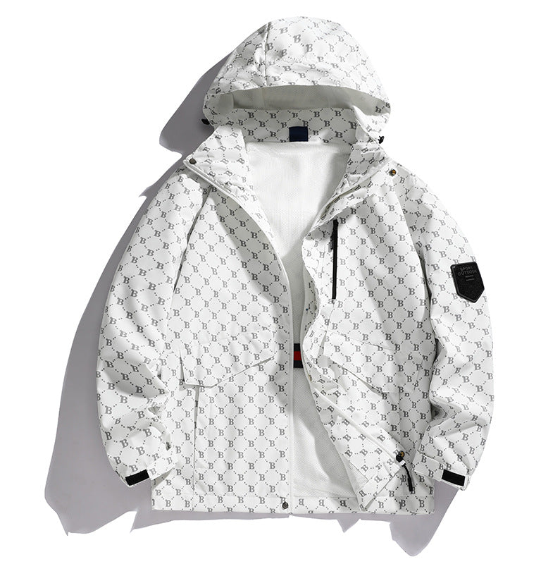 Men's water-repellent long leisure jacket Mune Fashion