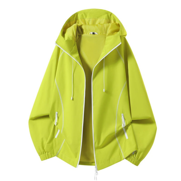 Ladies Lightweight Sports Jacket with Hood Mune Fashion