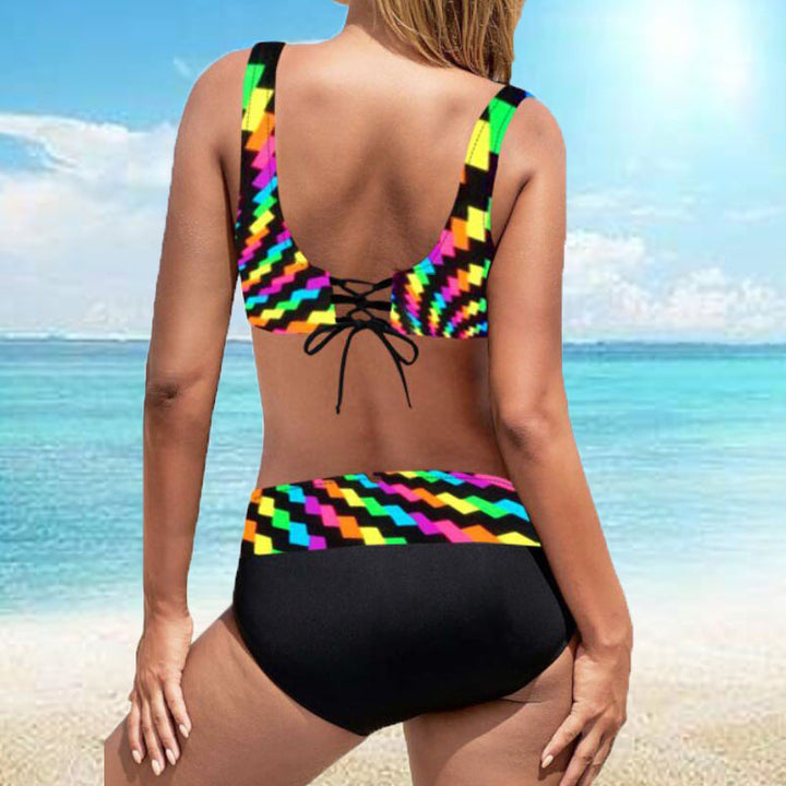 Women Bikini Set with comfortable wrap design Mune Fashion