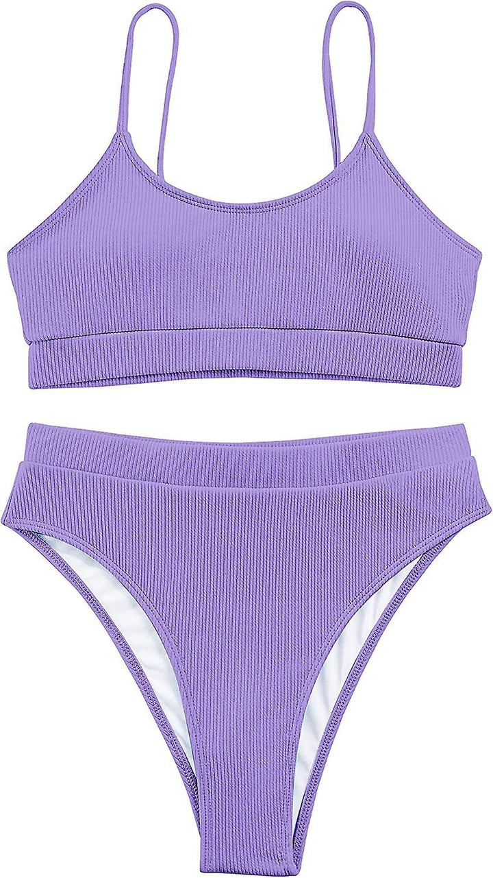 Women High-Waisted Bikini with Sporty Cut Mune Fashion