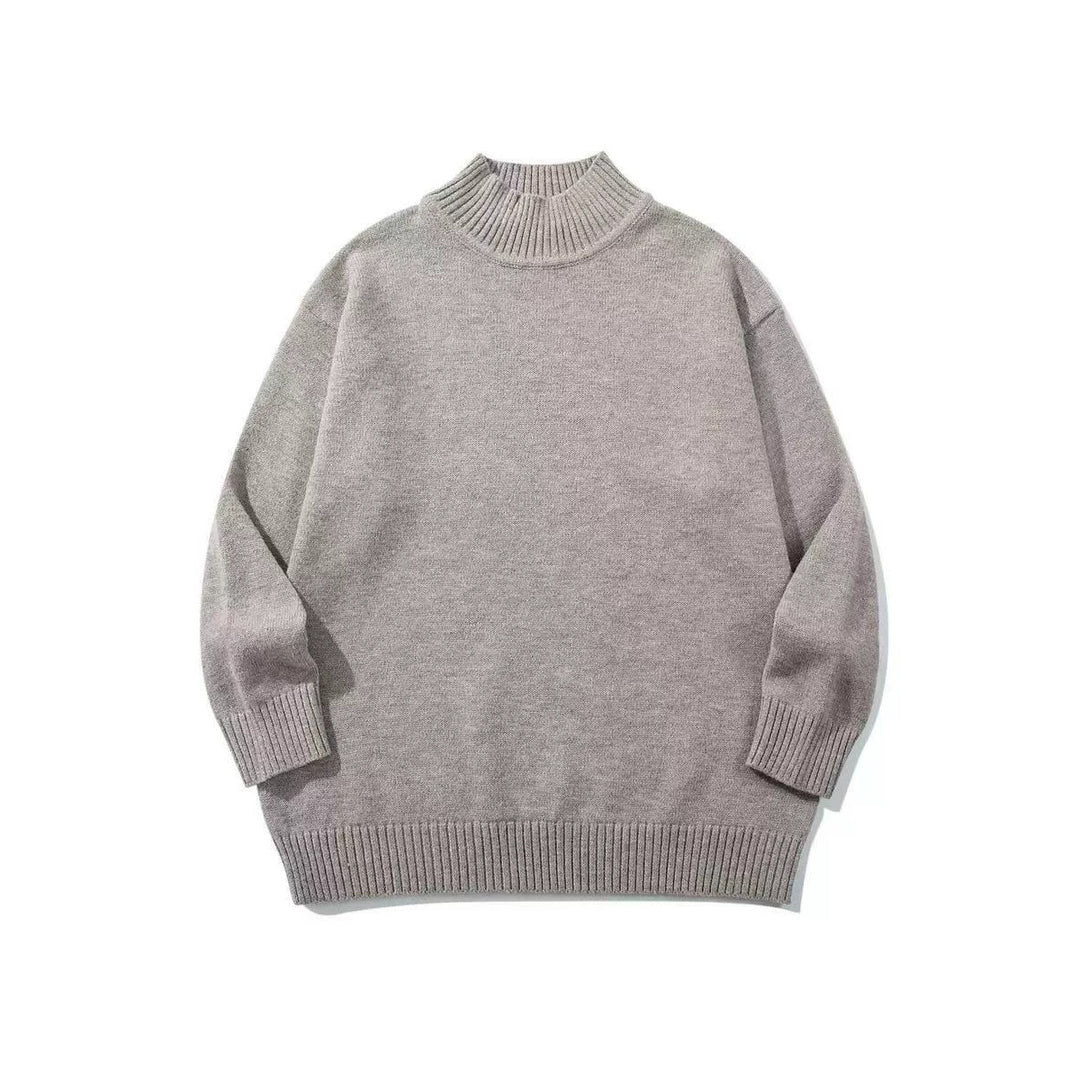 Unisex Oversize-Troyer-Pullover with short standing collar and wide ribbed cuffs Mune Fashion
