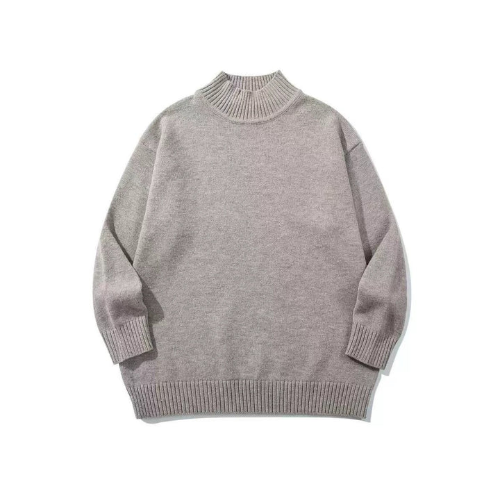 Unisex Oversize-Troyer-Pullover with short standing collar and wide ribbed cuffs Mune Fashion