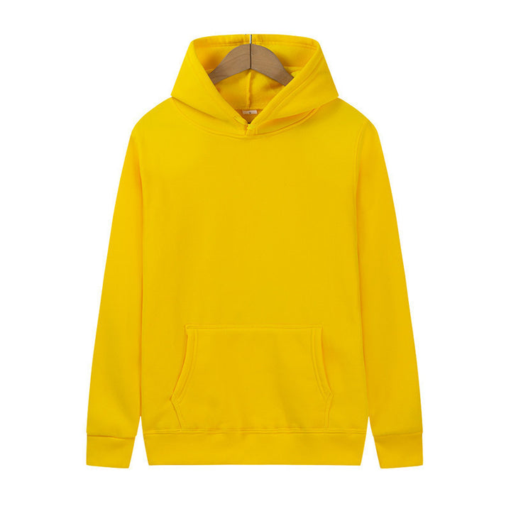 Unisex minimalist hoodie without zipper with brushed French terry on the inside and integrated kangaroo pocket Mune Fashion