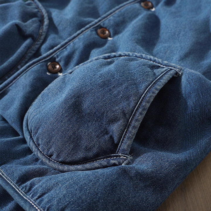 Men's transitional jacket with button closure Mune Fashion