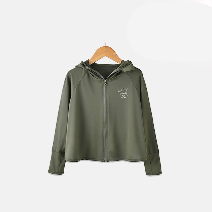 Ladies breathable UV protection jacket with high collar Mune Fashion