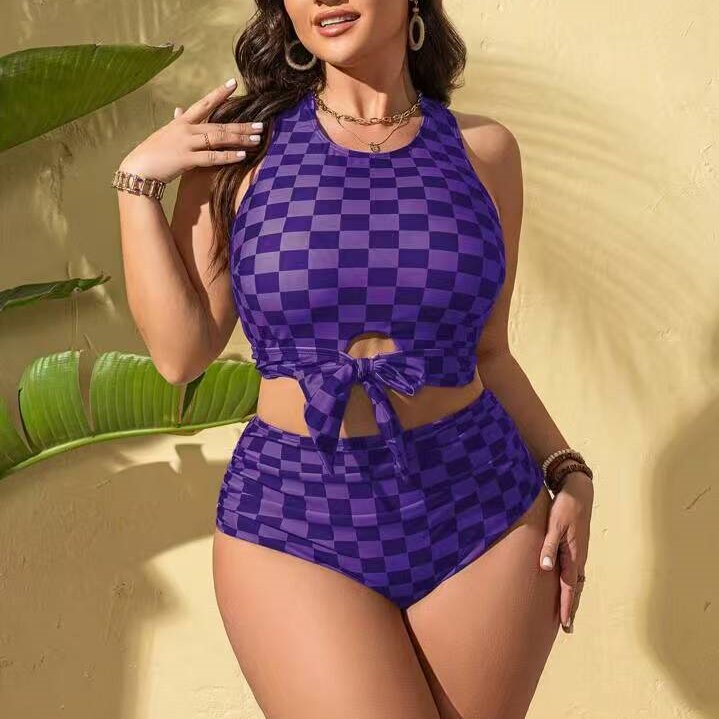 Women's bikini set with trendy knot design and high-cut panties Mune Fashion