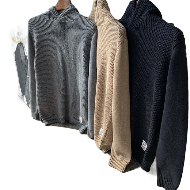 Women's Comfortable Hoodie Made of Ribbed Knit Mune Fashion
