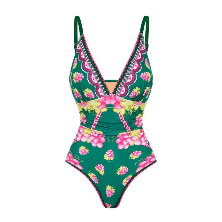 Women Stylish Elegant Swimsuit and Skirt Set Mune Fashion
