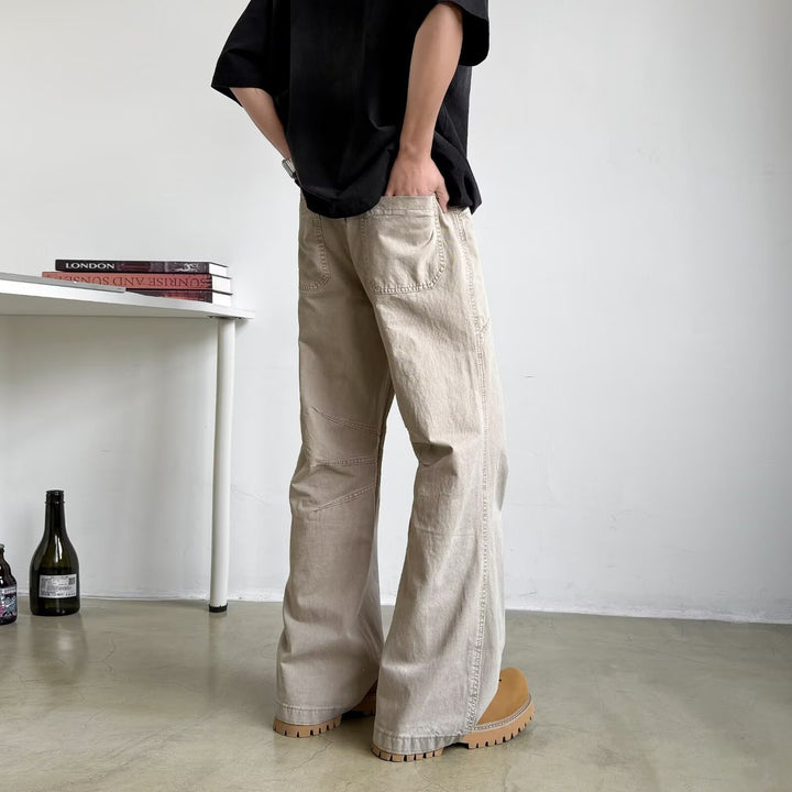 Men's Casual and Comfortable Wide Cargo Pants Mune Fashion