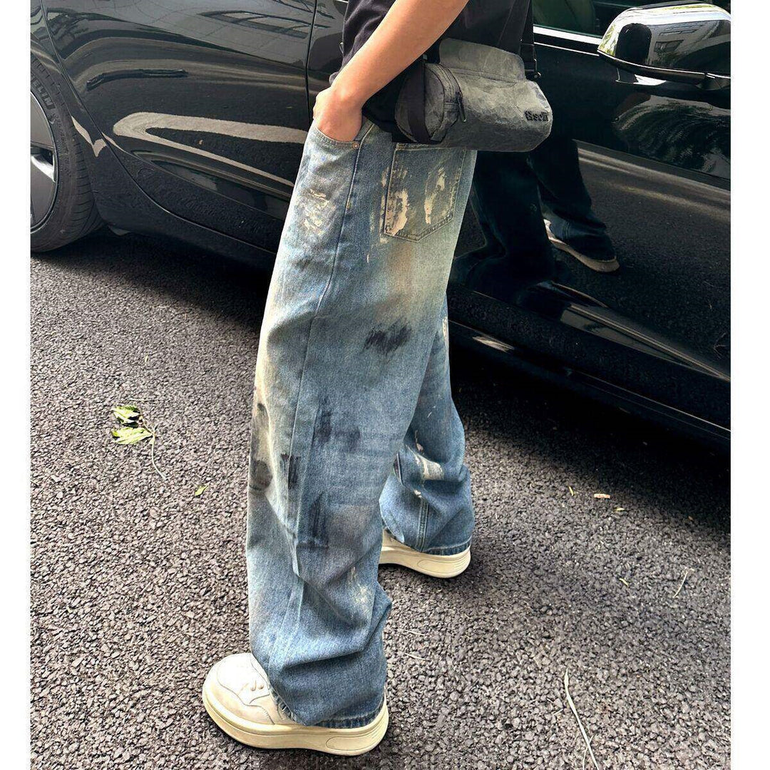 Men's Comfortable Oversized Jeans Mune Fashion
