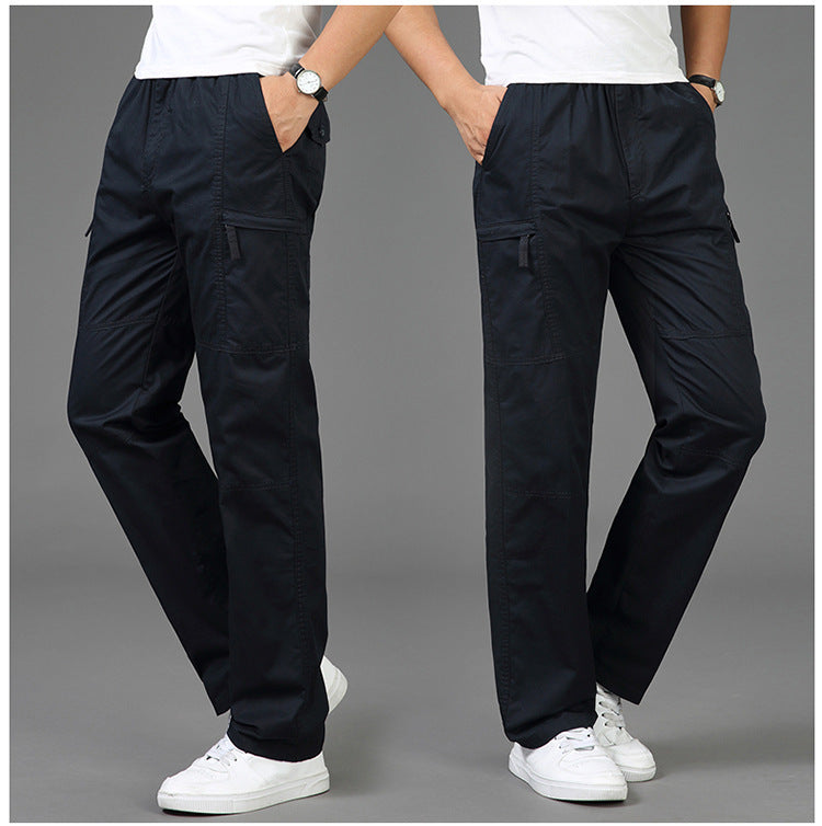 Women’s cargo pants with elastic waistband, reinforced seams, and multifunctional pockets Mune Fashion