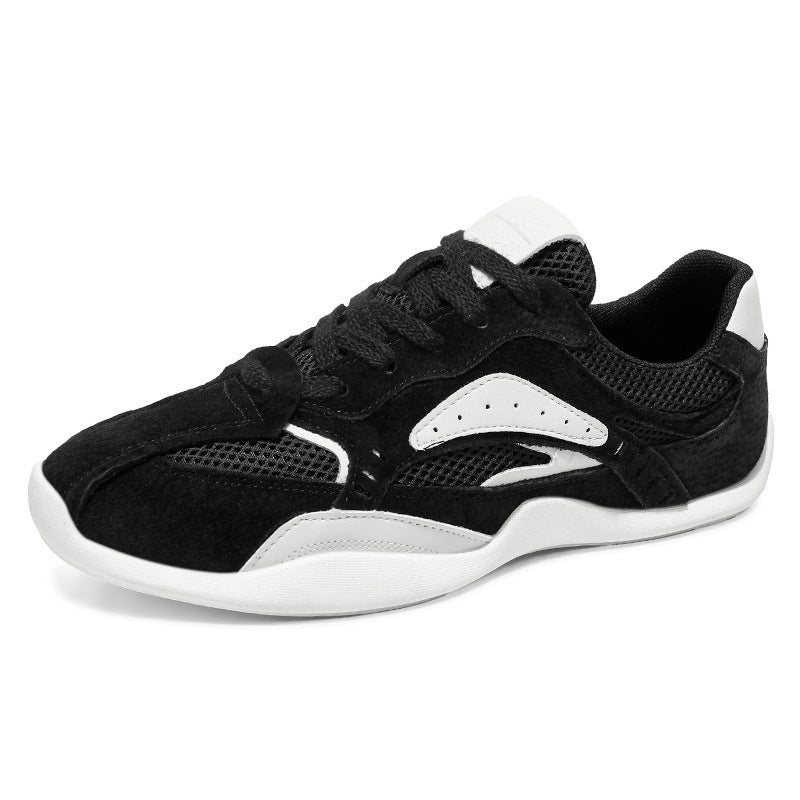 Men's Suede Mesh Casual Sneakers with Ergonomic Comfort Sole Mune Fashion