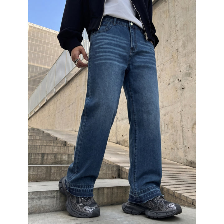 Men's Casual Loose-Fit Jeans Mune Fashion