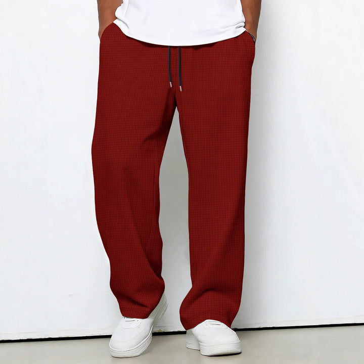 Men's relaxed jogging pants with drawstring and side pockets Mune Fashion