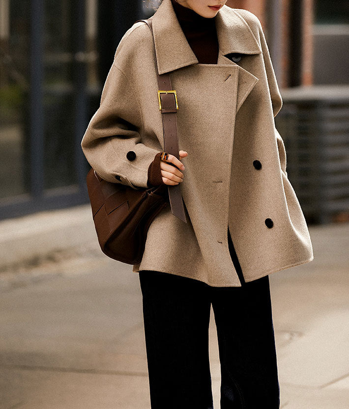 Women Modern Wool Jacket Mune Fashion