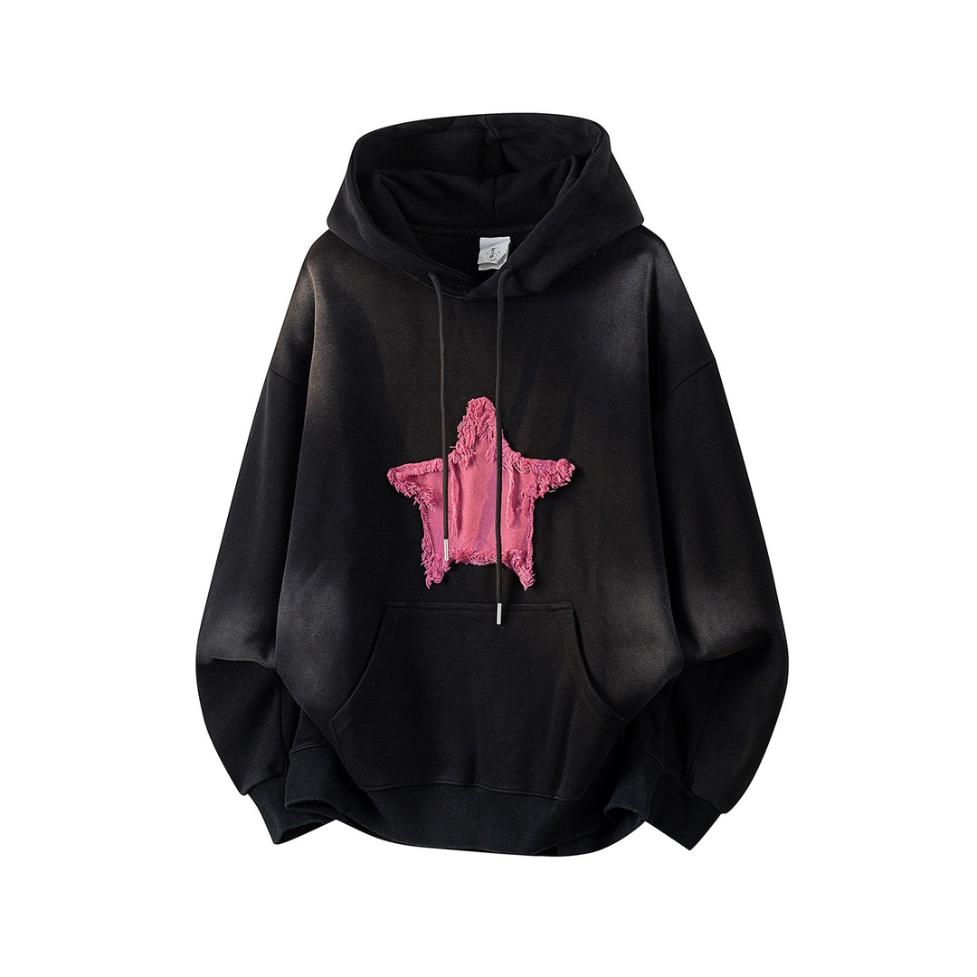 Unisex Oversize Hoodie with handwritten graphic print, kangaroo pocket & ribbed hem Mune Fashion