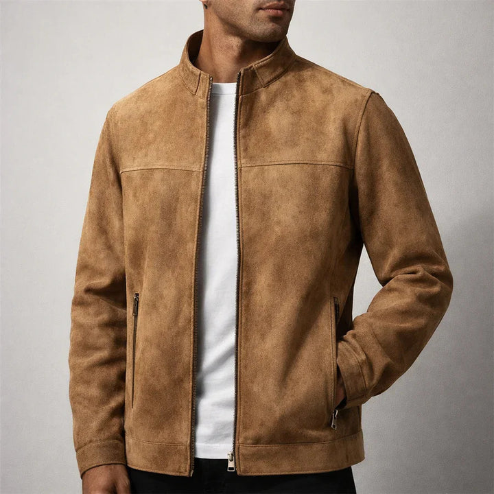Men's Fashionable and Comfortable Suede Jacket