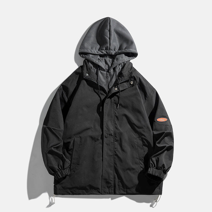 Men's transitional jacket with hood Mune Fashion