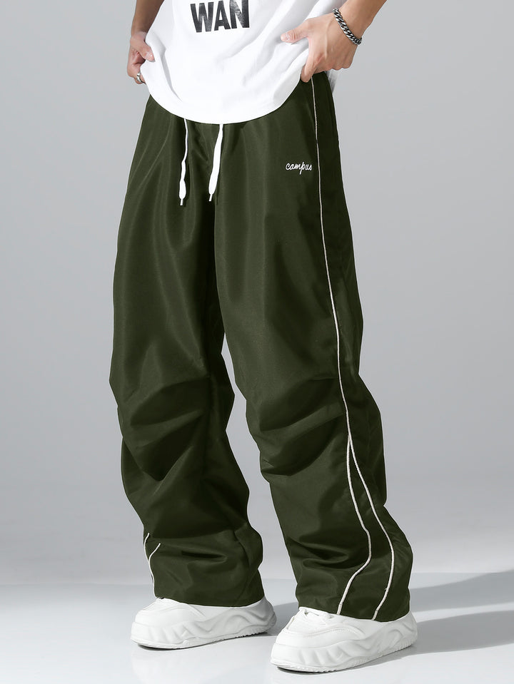 Men Comfortable Leisure and Sports Pants with Elastic Waistband and Side Pockets Mune Fashion