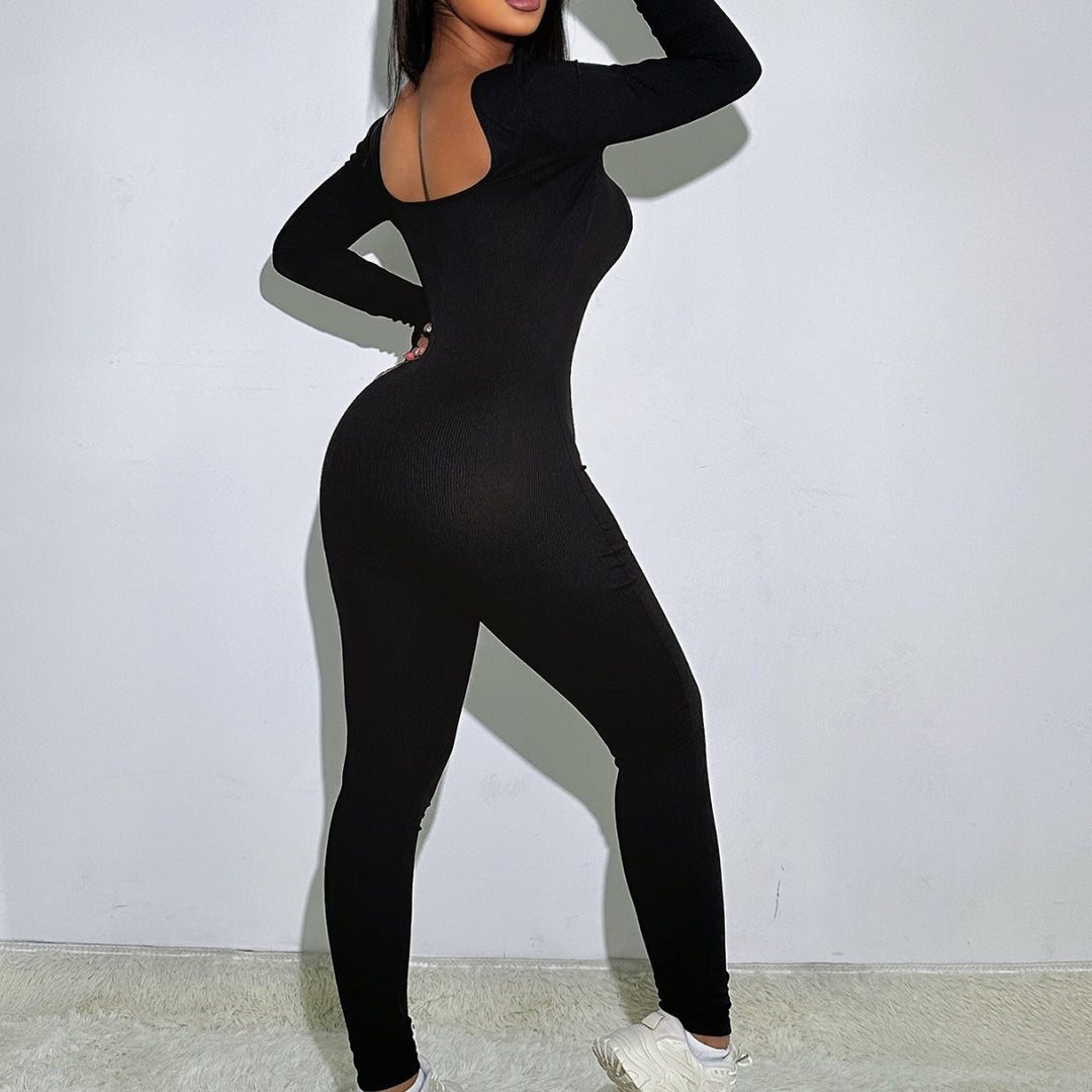 Women Highly Stretchable Jumpsuit Mune Fashion