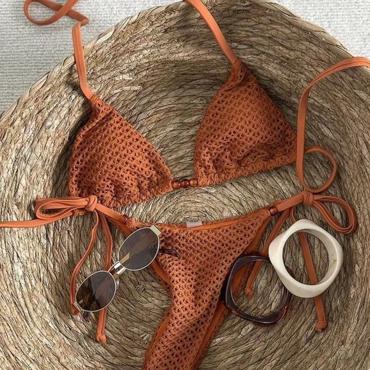 Women's Mesh Bikini with Adjustable Straps Mune Fashion
