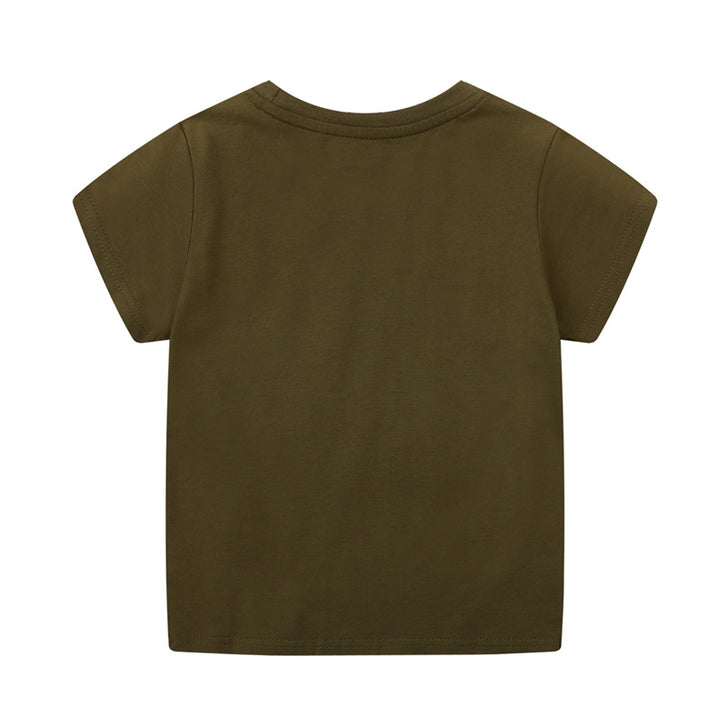 Kids T-Shirt with creative lion motif Mune Fashion