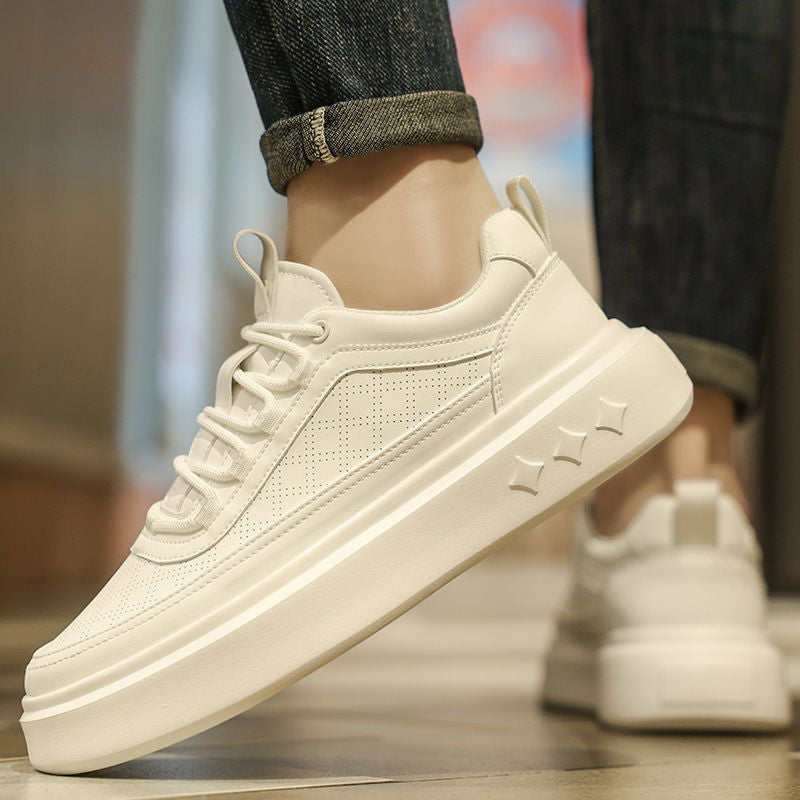 Women's fashionable sneakers with breathable mesh surface and shock-absorbing sole Mune Fashion