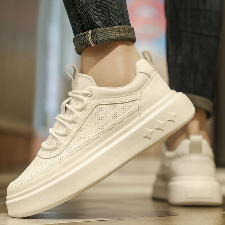Women's fashionable sneakers with breathable mesh surface and shock-absorbing sole Mune Fashion