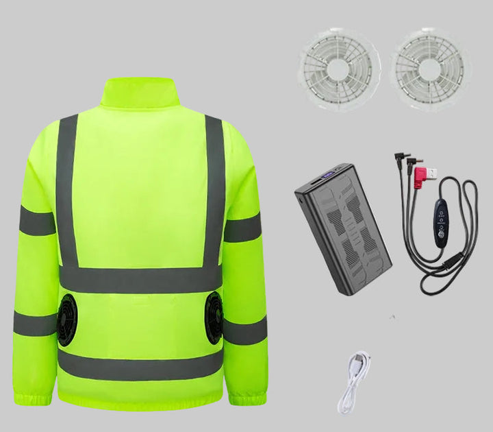 Unisex portable battery fan set for cooling vest with quiet fans Mune Fashion