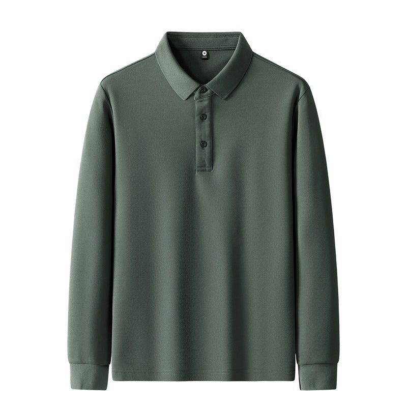 Women's polo shirt with long sleeves and button details Mune Fashion