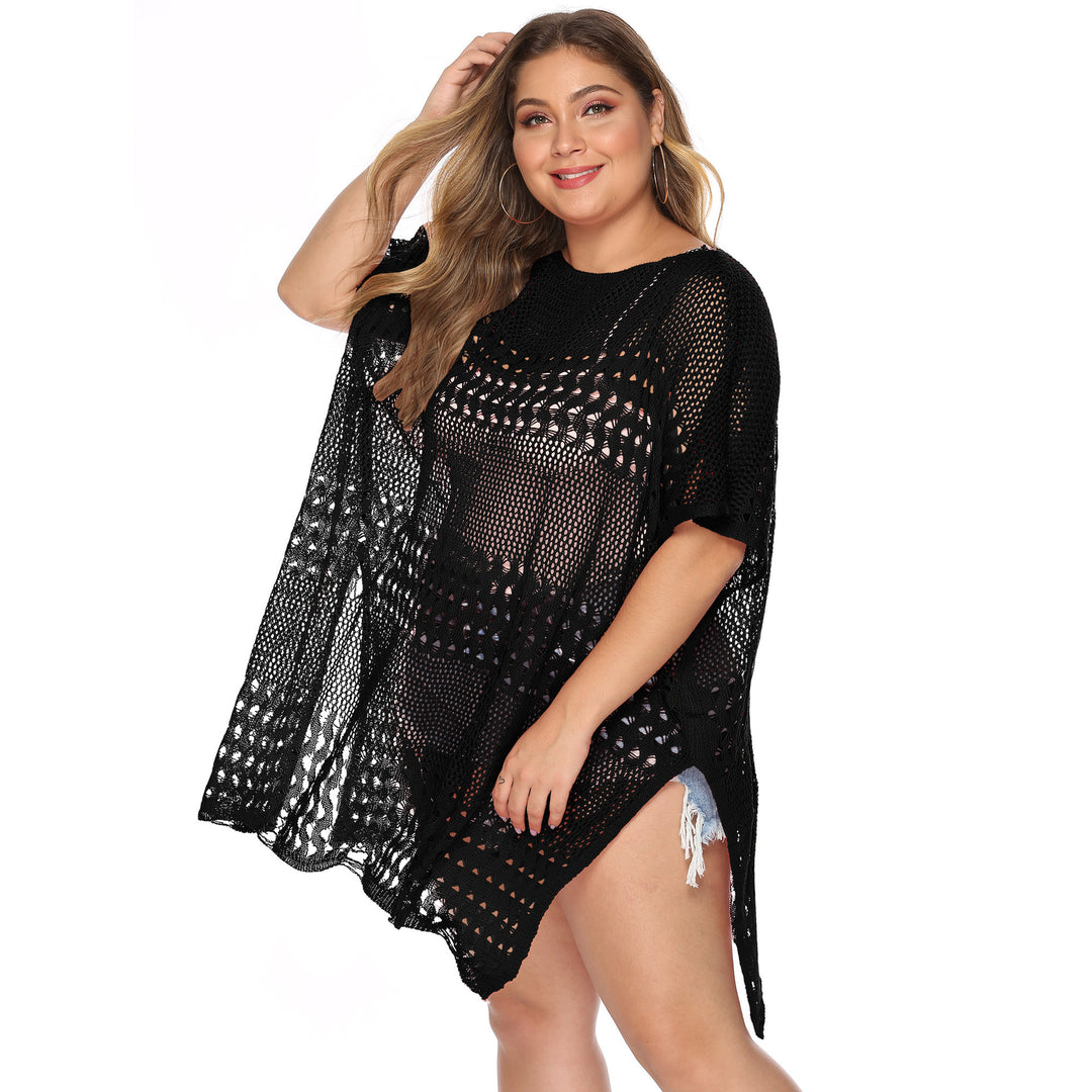 Women's stylish crochet beach cover-up Mune Fashion