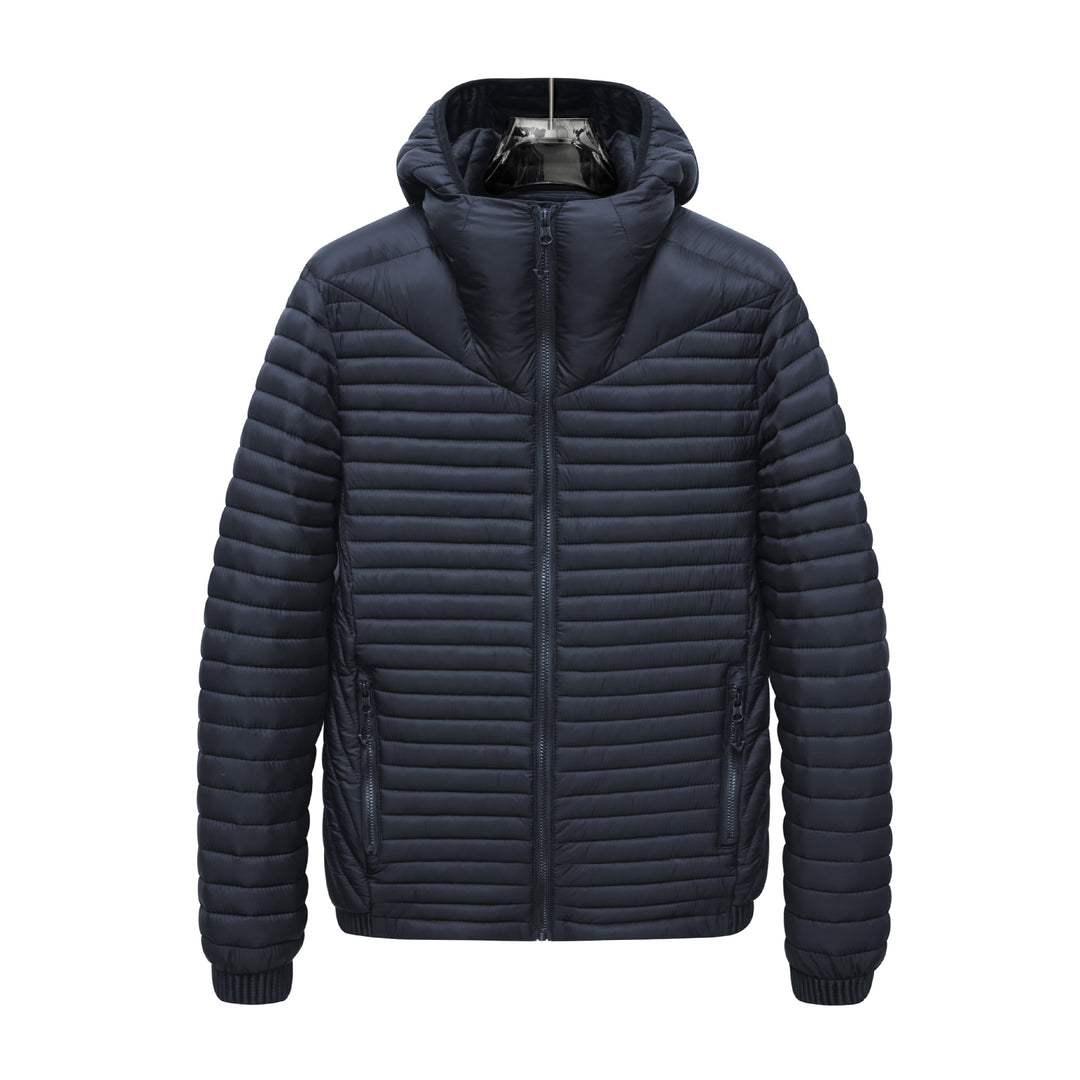 Men's Lightweight Padded Jacket with Hood Mune Fashion