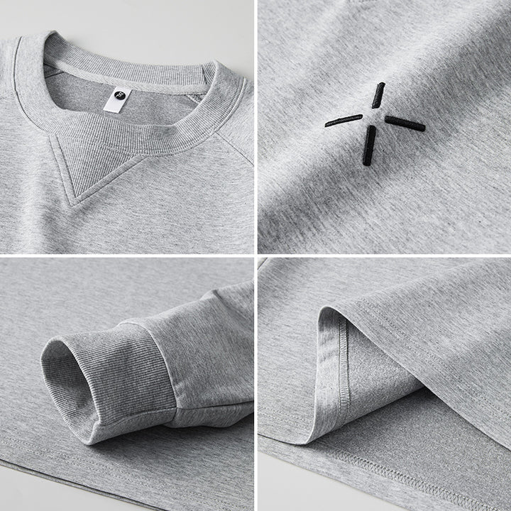 Men's Athletic Crewneck Sweatshirt Mune Fashion