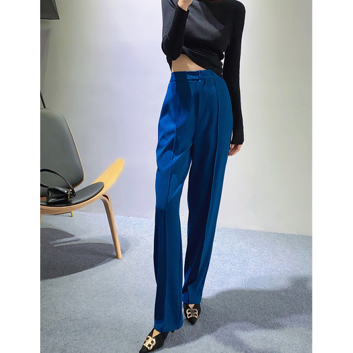Women's Elegant and Chic High-Waisted Trousers Drune