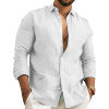 Men's Lightweight Linen Shirt Mune Fashion
