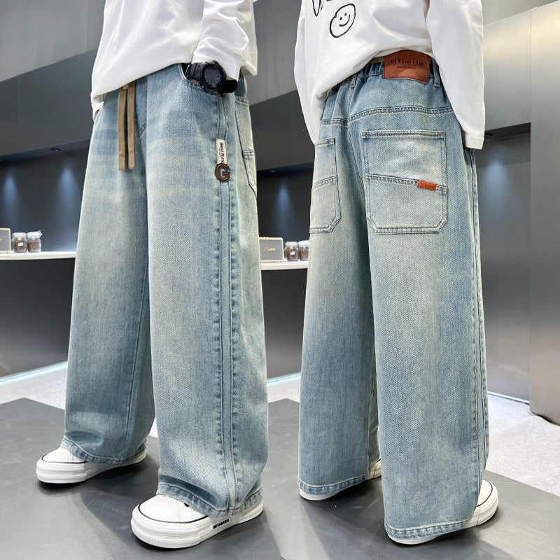 Men's wide denim pants Mune Fashion