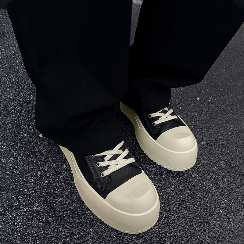 Women’s fashionable platform sneakers with reinforced toe protection and highly slip-resistant sole Mune Fashion