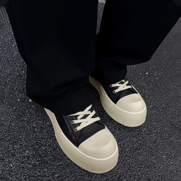 Women’s fashionable platform sneakers with reinforced toe protection and highly slip-resistant sole Mune Fashion
