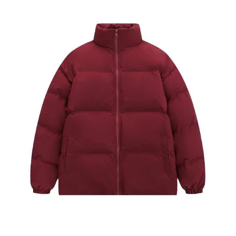 Unisex nan padded quilted jacket with stand-up collar, two pockets and elastic cuffs Mune Fashion