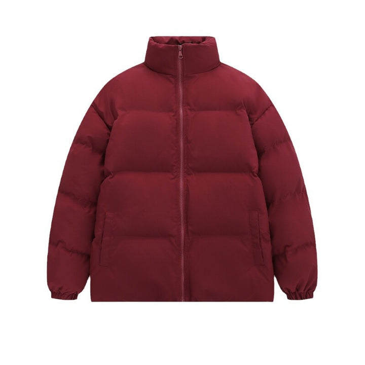 Unisex nan padded quilted jacket with stand-up collar, two pockets and elastic cuffs Mune Fashion