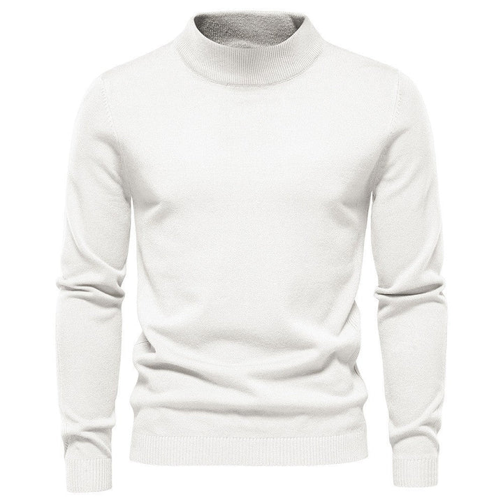 Men's Stylish Turtleneck Sweater Made Of Soft Merino Wool Mune