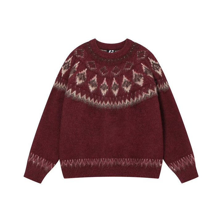 Women's Patterned Knit Sweater
