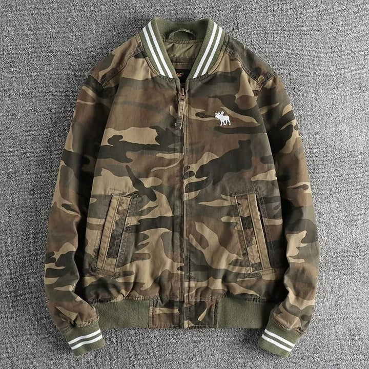 Men's Camouflage Bomber Jacket Mune Fashion