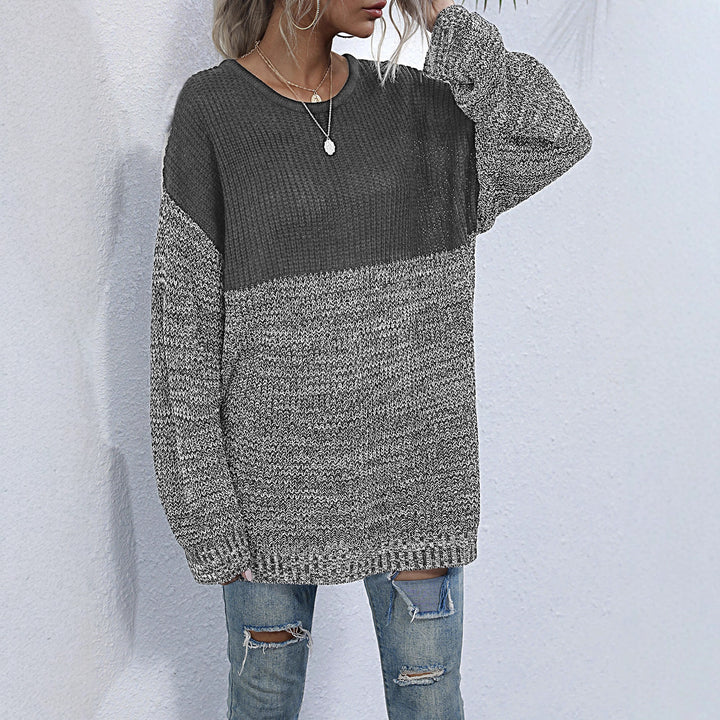 Women's Stylish Knit Sweater with Luxurious Textures Mune Fashion