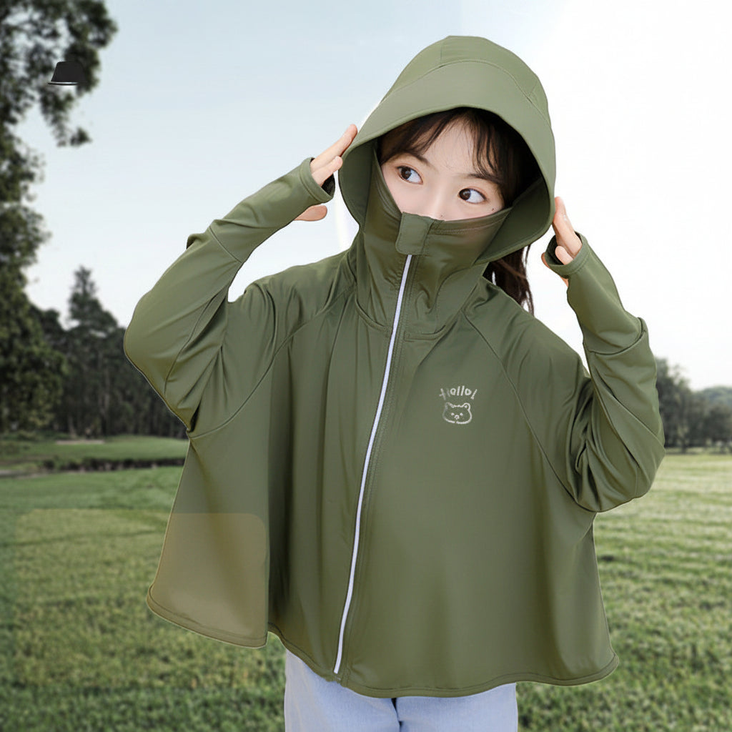Women's lightweight UV protection jacket with hood Mune Fashion